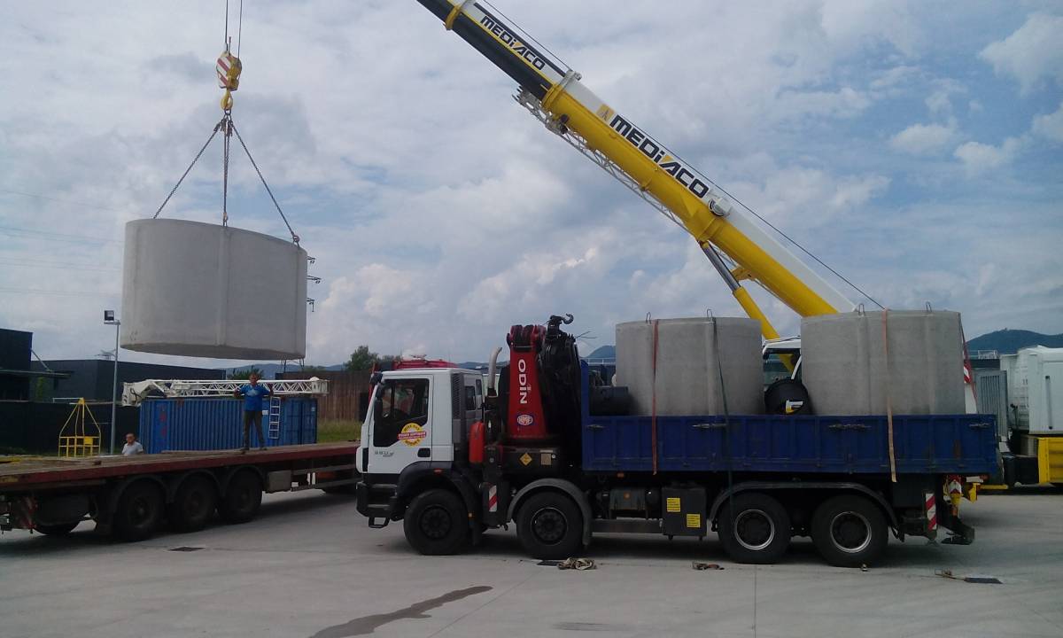 Installation d&#8217;une cuve eau de source 15 000 litres Rixheim